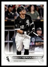 2022 Topps Cesar Hernandez Chicago White Sox #28
