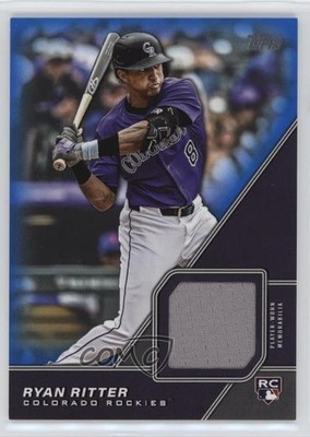 2026 Topps Series 1 Major League Material Blue 70/150 Ryan Ritter Rookie RC z7d