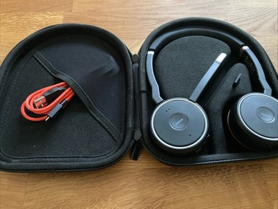 JABRA Evolve 75 Stereo UC  ANC Bluetooth Headset wie neu/OVP