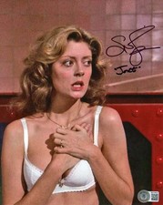 Susan Sarandon Rocky Horror 8X10 Photo Hand Signed Autographed BAS Beckett COA