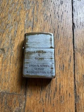 Vintage Zippo Lighter- 3 Barrel and Insert Pat 2032695 USA Iron And Steel Co