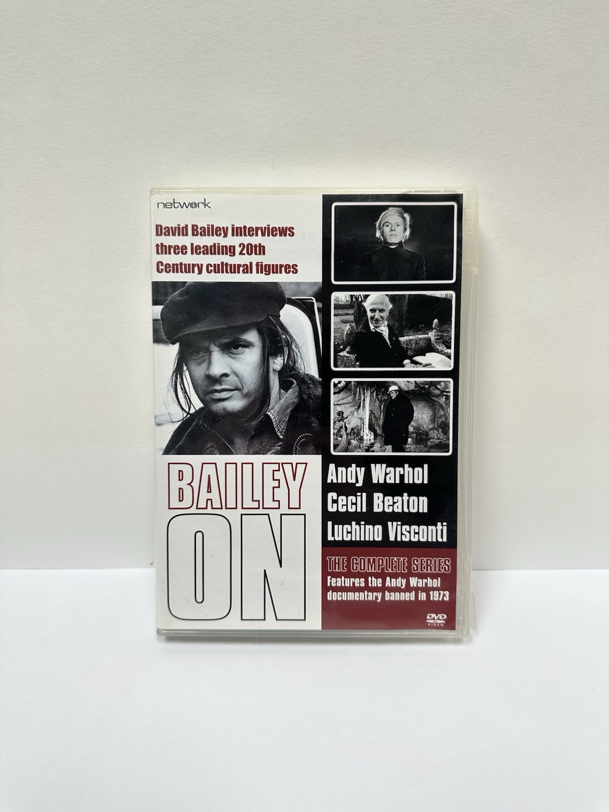 Bailey On - DVD 2006 - David Bailey, Andy Warhol, Cecil Beaton- Rare Network DVD