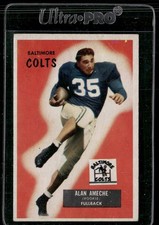 1955 Bowman #8 Alan Ameche G-VG Crease Baltimore Colts Rookie Card RC. rookie card picture