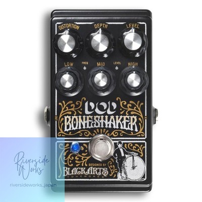 DOD Boneshaker Verzerrung Gitarrenpedal mit 3-Band EQ
