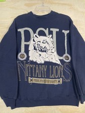 Vintage Penn State Nittany Lions Sweatshirt Mens Large NCAA College Football 90s