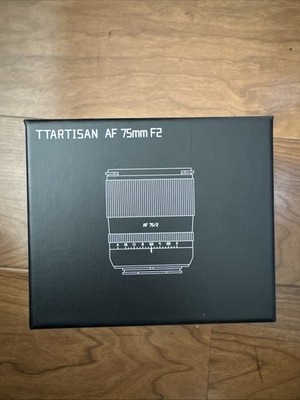 TTArtisan Full Frame AF 75mm f/2 L autofocus lens for L mount camera Silver