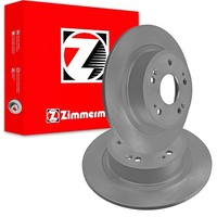 2X Zimmermann Coat Z Bremsscheiben 282Mm Voll Hinten Passend FÜR Honda Accord