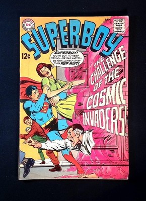 Superboy #153 DC 1969 Neal Adams cover Wally Wood inks