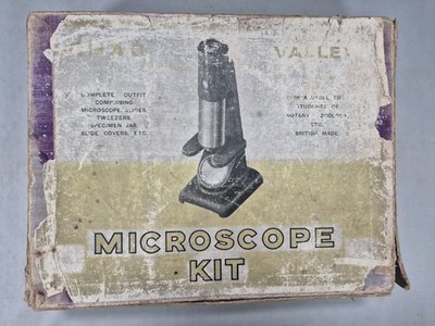 Vintage Chad Valley Microscope Kit