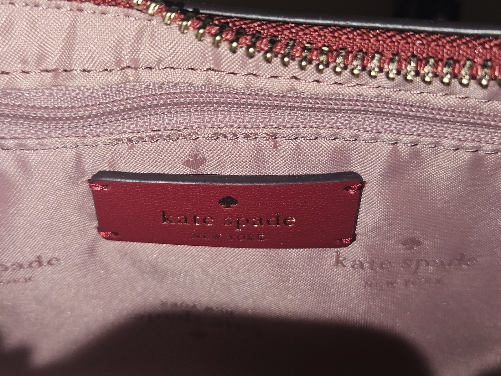 Kate Spade Nova Crescent Bag Red Patent Leather Shoulder Purse Crossbody New NWT thumbnail 8