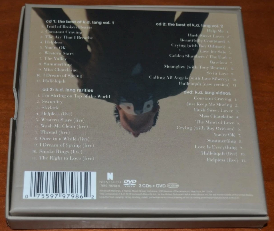 K D Lang - Recollection - 2010 EU Nonesuch Label 3 CD +1 DVD Box Set - Image 2 of 4