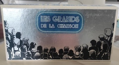 Compilation Les Grand De LA CHANSON - Box mit 5 Kassetten 1977