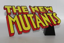 The New Mutants 3D printed Logo Sign Wall Desk Shelf Art