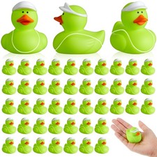Deekin 2" Tennis Rubber Ducks Bulk: 24-Pack Sport Party Favors  Decorations