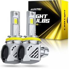 CANBUS H11 LED Headlight Super Bright Bulb Kit White 96000LM High/Low Beam 6500K
