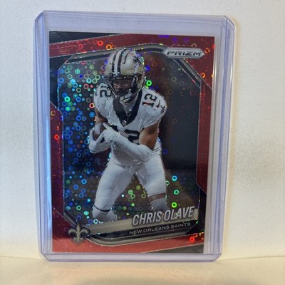 Chris Olave Red Disco Prizm 2025 18/99