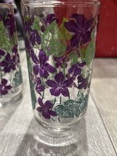 vintage Libbey drinking tumblers featuring a ...