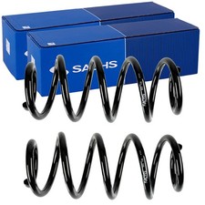 2X SACHS FAHRWERKSFEDERN SATZ VORNE PASSEND FÜR AUDI A4 A6 A7 LINKS+RECHTS |