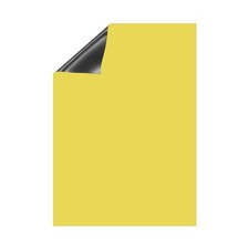 Dry Erase Board, A4 1 Pack Fridge Calendar Board Magnets Whiteboard, Yellow