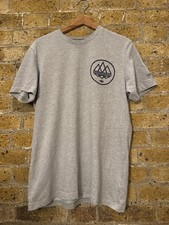 Adidas SPZL Mod Trefoil Logo  T Shirt - Grey - Medium
