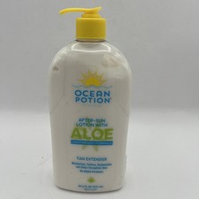 Ocean Potion After Sun Lotion with Aloe Tan Extender Lightweight Formula 20.5 oz