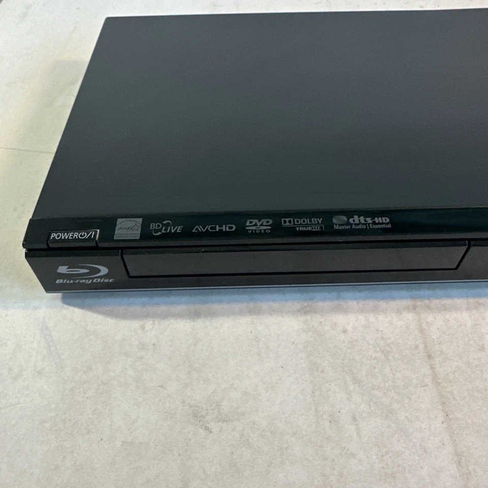 Panasonic DMP-BD75-K Blu-Ray Player Tested Works No Remote Full HD 1080p Slim - Image 4 of 4