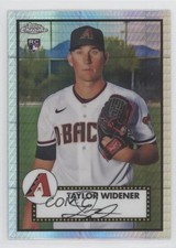 2021 Chrome Platinum Anniversary Mega Box Prism Refractor Taylor Widener 0p73