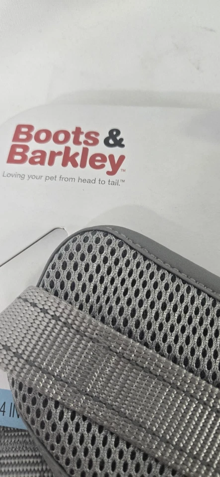 Arnés reflectante básico de malla para perros - L - Gris - Botas y Foto 3 de 4