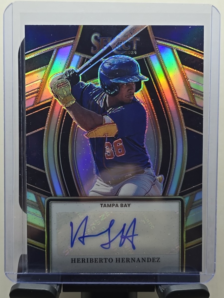 2024 Panini Select Prizm Autographs HTA Heriberto Hernandez SS-HH