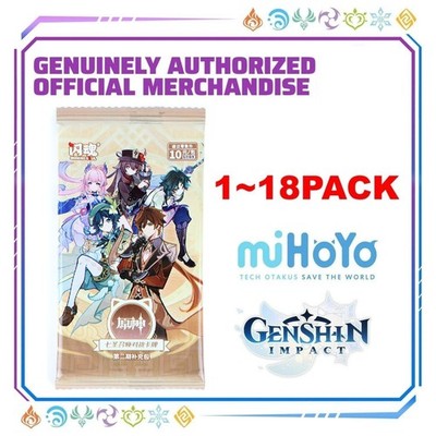 Genius Invokation TCG Vol. 2 Booster  - Official Genshin Impact Game Cards