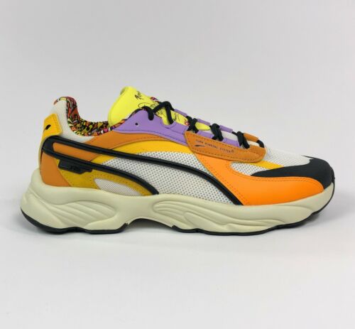 Puma x Romero Britto RS-Connect Shoes Sneakers Mens 11 Yellow 