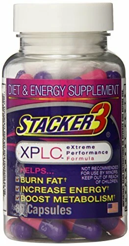 Stacker 3 XPLC Body Fat Burner and Metabolism Boosting 80 capsules - Image 2 of 4