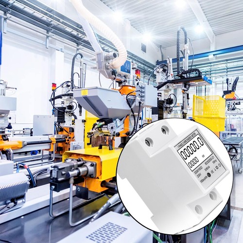 1-Phasen AC LCD Wechselstromzähler Stromzähler Für DIN Hutschiene 230V 5(80)A - Bild 5 von 7