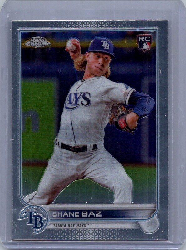 2022 Topps Chrome #201 Shane Baz RC