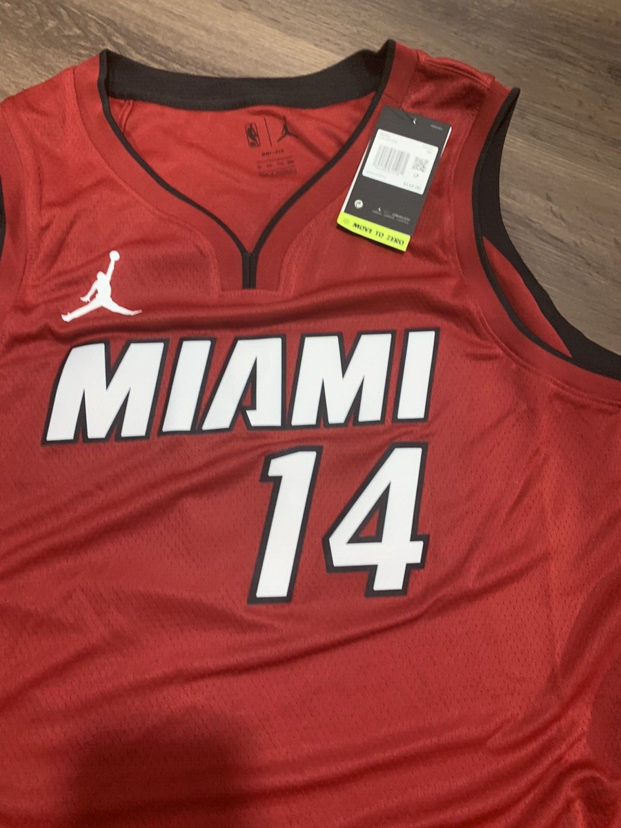 Maillot de joueur Nike Tyler Herro rouge Miami Heat 2024/25 Swingman - Édition City
