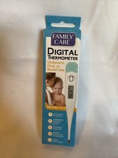 Family Care Oral, Underarm or Rectal Digital Thermometer