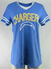 Los Angeles Chargers NFL Team Apparel Women's V-Neck T-Shirt - Multiple Styles!