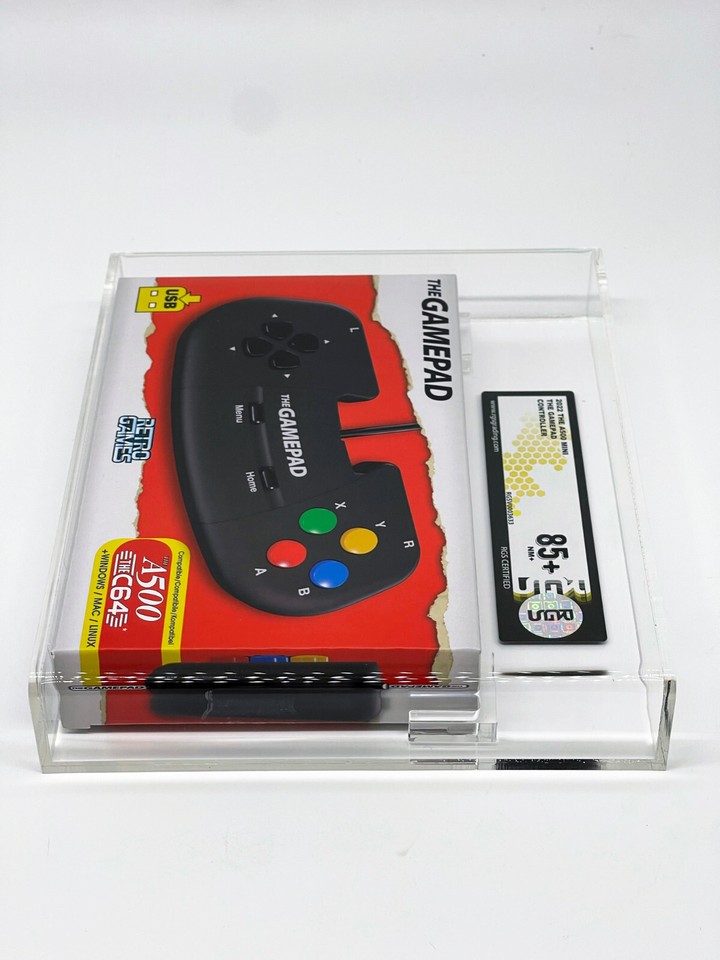 The A500 Mini Controller Mini Pad RGS 85+ NM+ Graded SEALED Retro Games ...