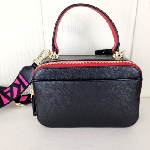 Neu Karl Lagerfeld Paris Simone Kameratasche Wjc Blk Multicolor Crossbody LH0EO7BI - Bild 5 von 19