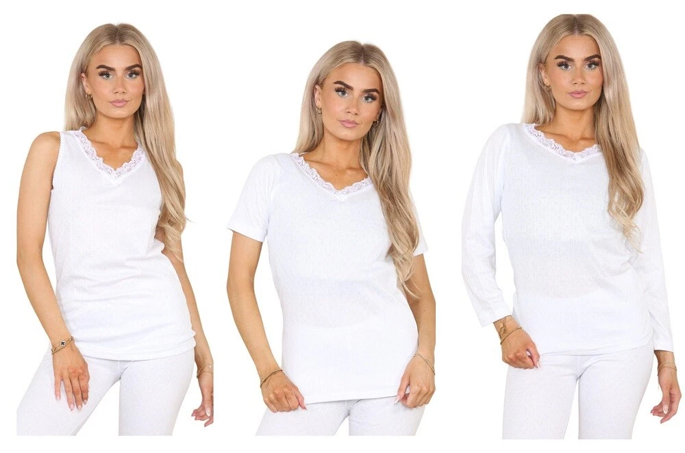 Ebay ladies cheap thermal vests