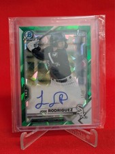 2021 Bowman Chrome Baseball Rookie Prospect 1st Auto's (Pick-A-Player) New 5/23