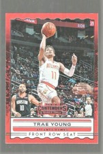 2019 CONTENDERS BASKETBALL  #10 TRAE YOUNG    FRONT ROW SEAT   MINT  HAWKS