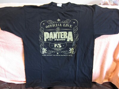 PANTERA EUROPEAN TOUR 1998 Tシャツ XL Vintage - 1998 - Pantera