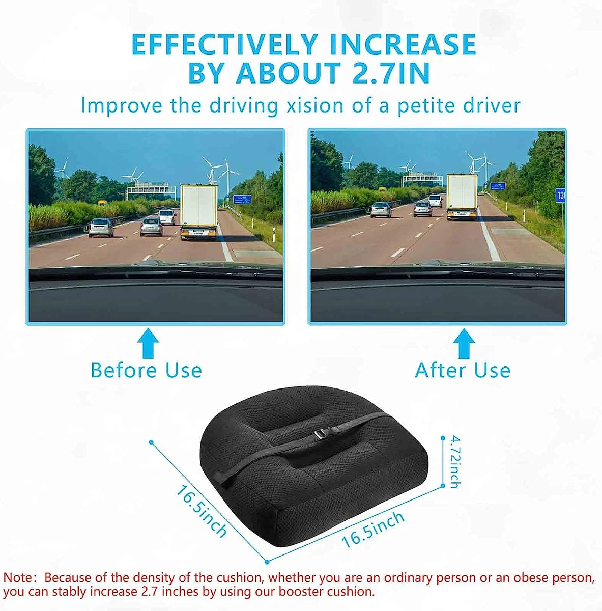 Driving Cushion For Short Drivers