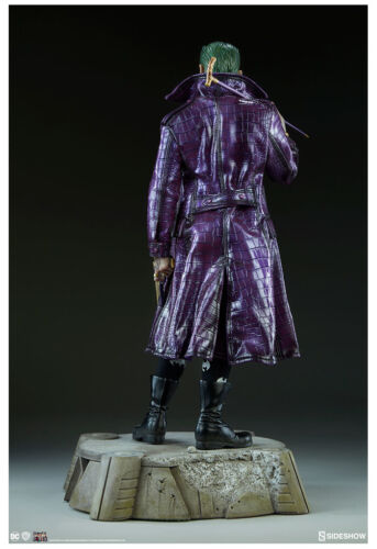 DC COMICS - Suicide Squad - The Joker Premium Format Figure 1/4 Statue Sideshow - Foto 8 di 12