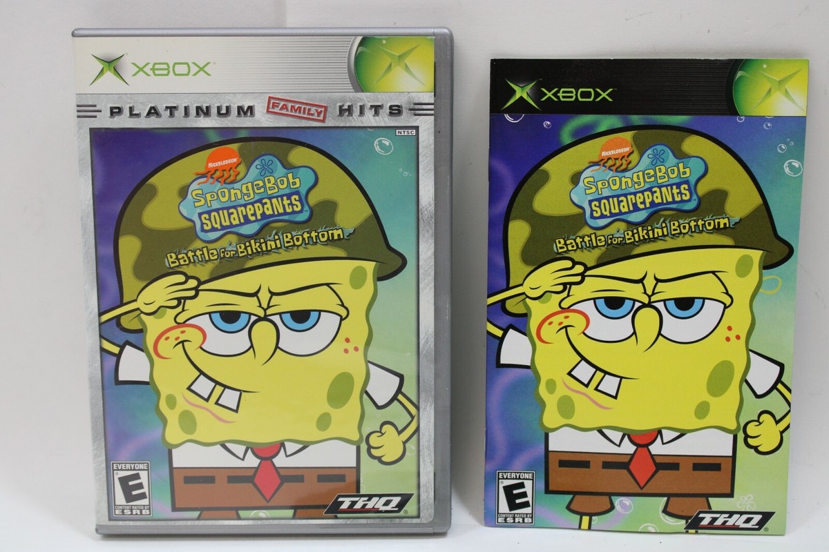 SpongeBob SquarePants: Battle for Bikini Bottom on XBOX CIB