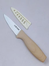 CAROTE Kitchen 3.5" PARING Knife, Stainless Steel w/ Ceramic NON-STICK Coating