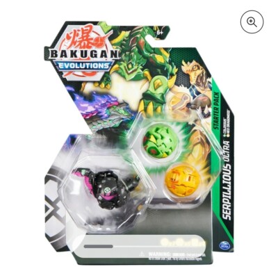 Bakugan Evolutions Serpilious Ultra, with Colossus & Neo Dragonoid NIB