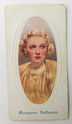 1936 Godfrey Phillips Screen Stars Embossed Series A #2 Margaret Sullavan (D)