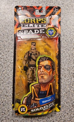 The Corps! ELITE Spade Character Action Figure Discontinued NEW FREE SHIPPING 